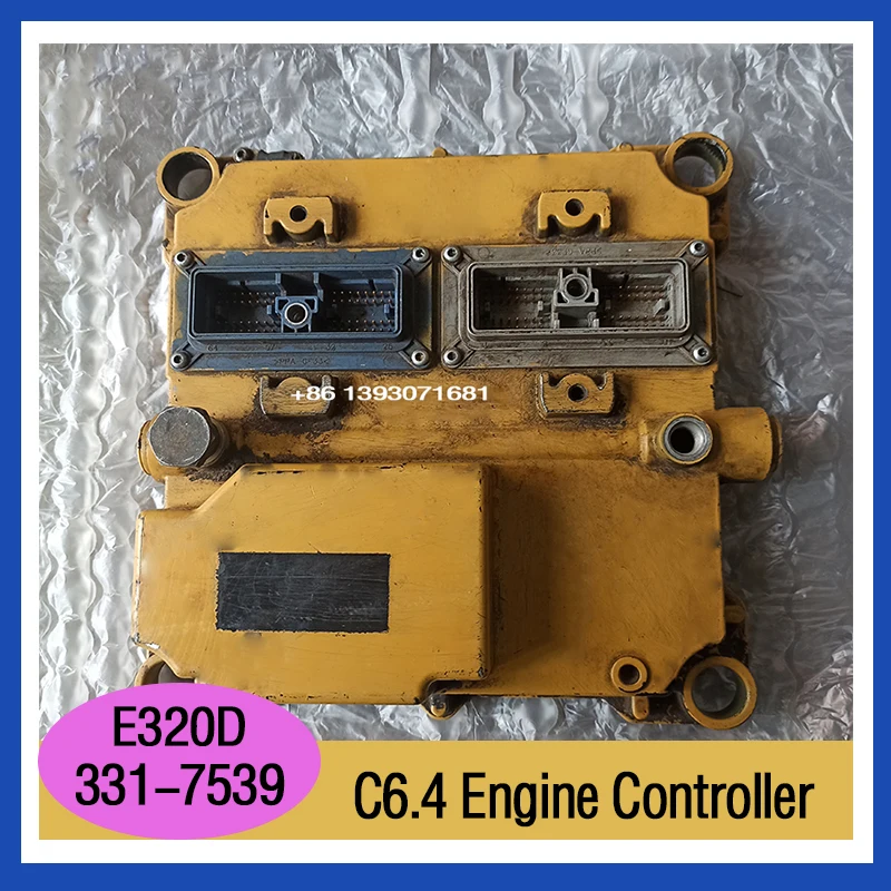 

Original Used Construction Machinery Parts C6.4 Engine E320D Excavator Controller Computer ECM 331-7539 Controller