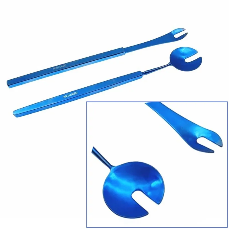 

Ophthalmic Wells Enucleation Spoon Enucleation Device Titanium Eye Schepens Orbital Retractor Eye Surgery Instrument