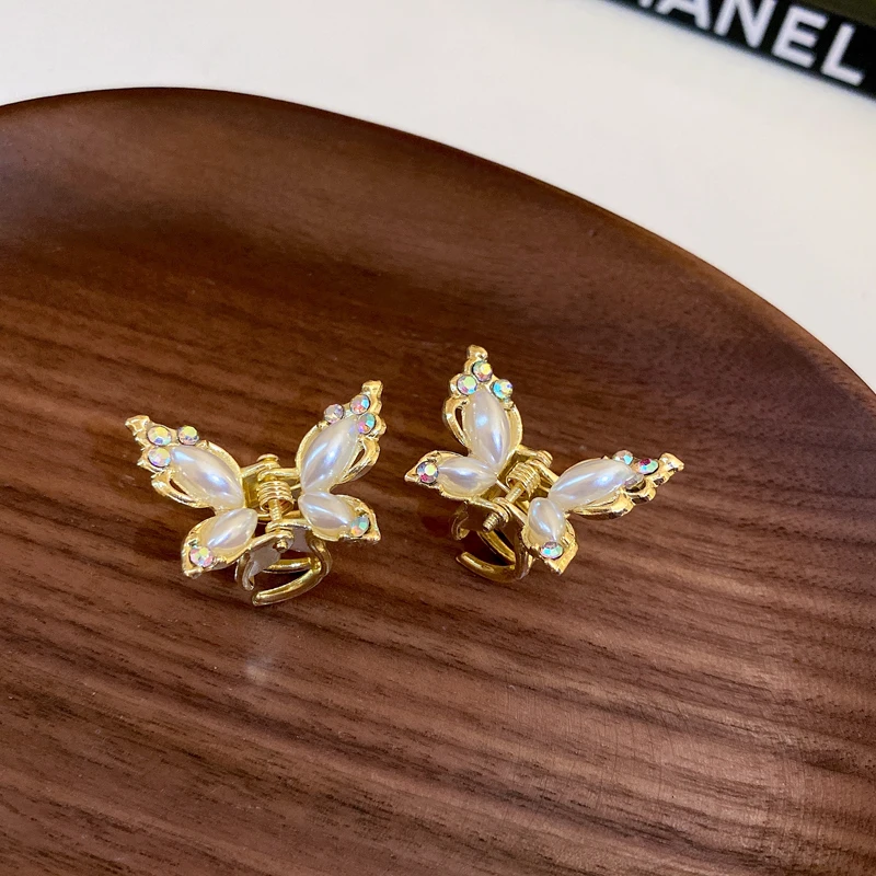 Schmetterling-Haarklammern für Frauen mit Eingelegten Strass-Steinen Modische Haarspange 2025 Neu im Luxus-Designer-Stil Mädchen-Accessoires – Detail 13