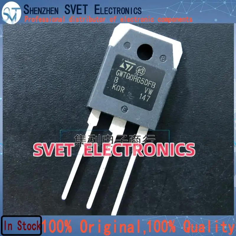 10PCS-50PCS GWT60H65DFB TO-3P 650V 60A IGB TFGA60N65SMD Original In Stock ping