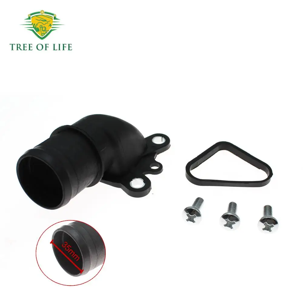 7701476602 Coolant Flange Pipe Water Hose RENAULT LAGUNA II III TRAFIC II MEGANE ESPACE IV Scenic III 2.0 dCi 2006-flange engine cooling kit