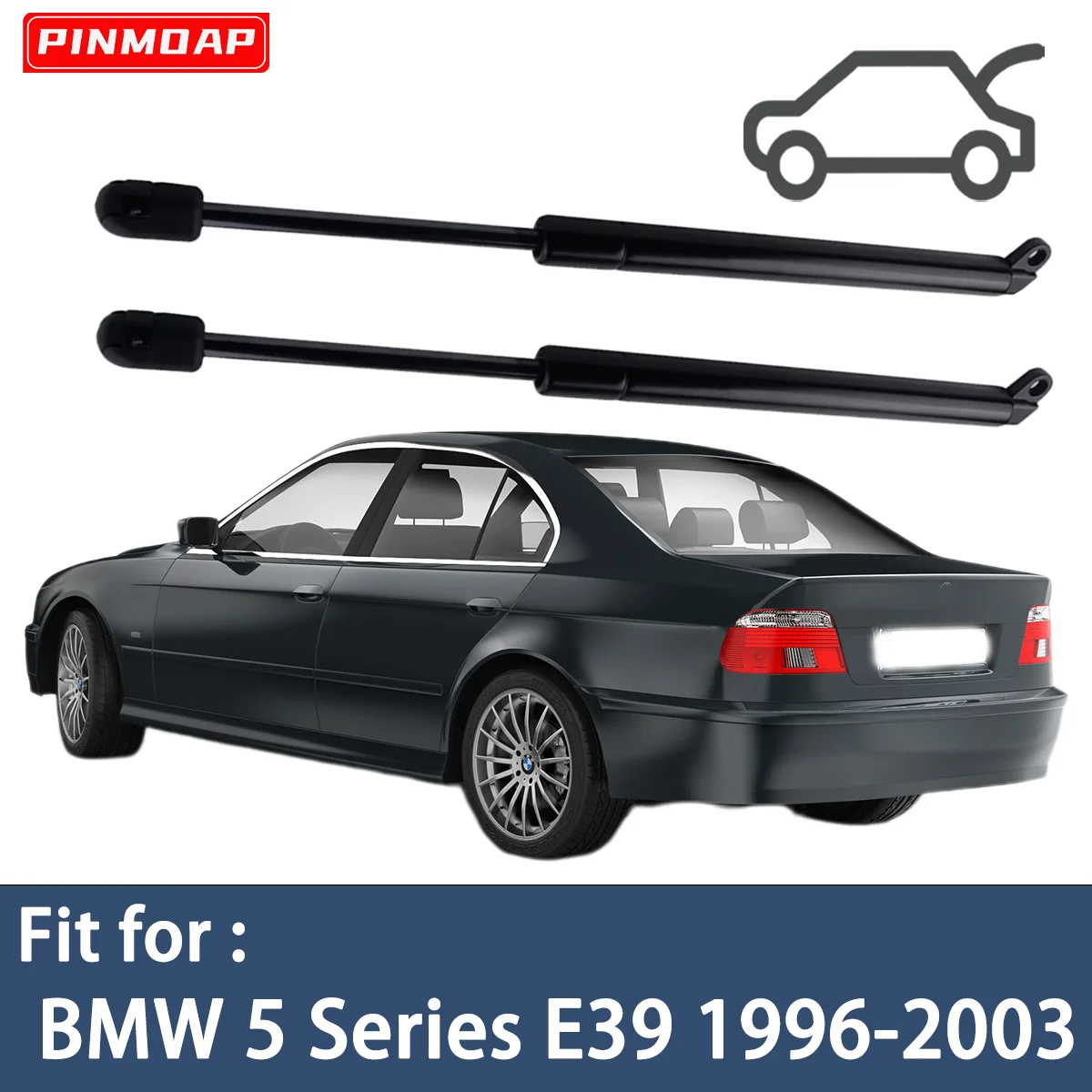 Car Rear Trunk Gas Spring For BMW 5 Series E39 1996-2003 Car Rear Trunk Gas Spring Shock Lift Pressure Rod OE 51248159239 51248222913