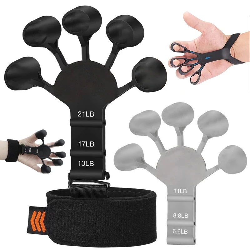 Finger Gripper Finger Exerciser Guitar Finger Exerciser 6 Resistant