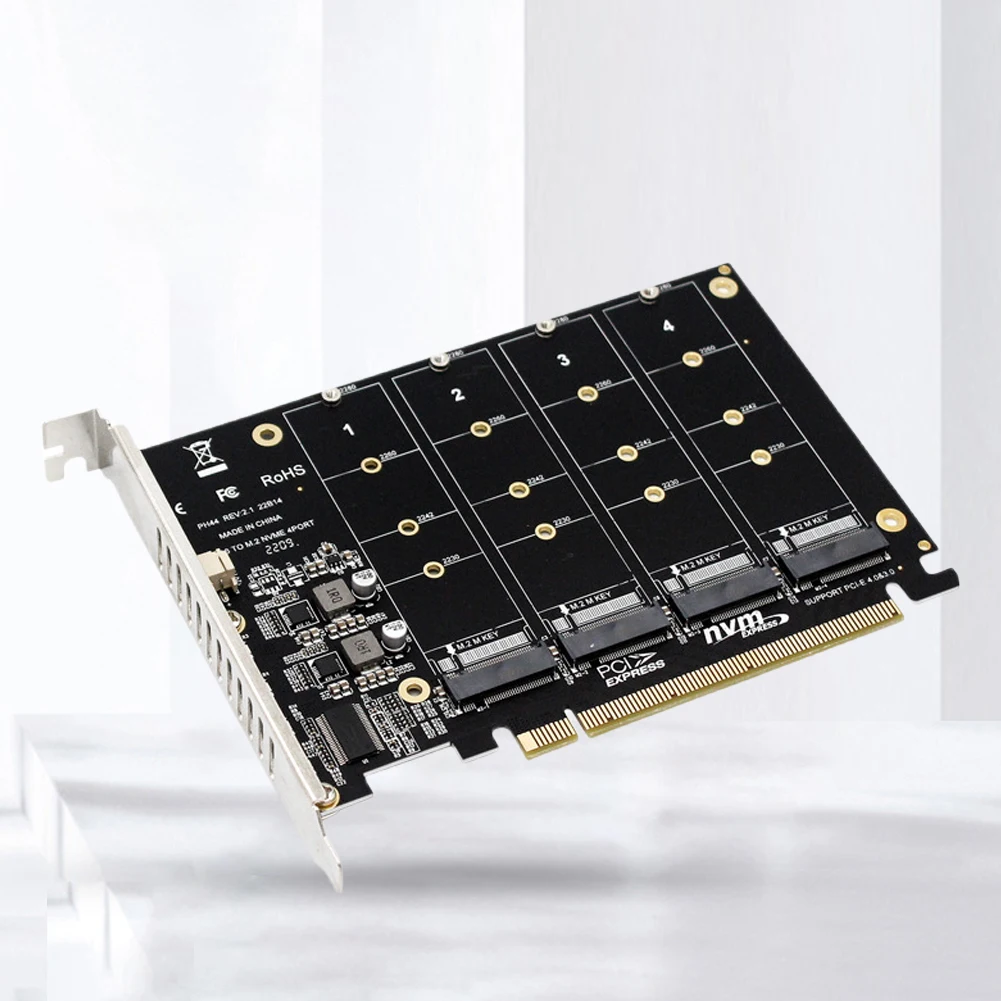 M2 NVME SSD PCIE X16 Converter Card