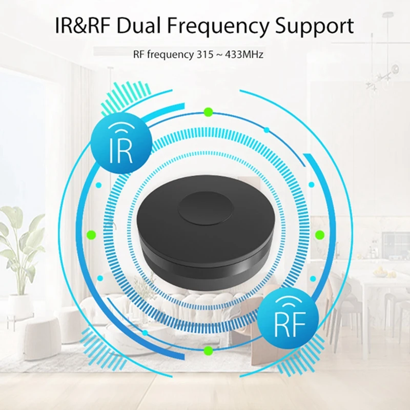 Smart IR RF Remote Controller Wifi controllo vocale universale per condizionatore d'aria TV Tuya/Smart Life App Control durevole