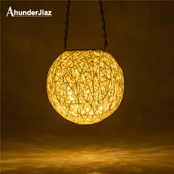 Veilleuse solaire en rotin en forme de lune, luminaire décoratif d'extérieur, idéal pour la maison, le jardin ou les fêtes de fin d'année 