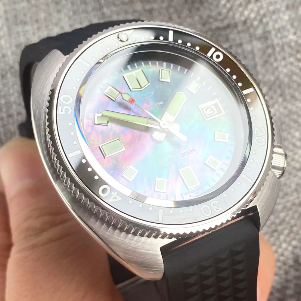 Tandorio 44mm Mother of Pearl Dial NH35 Movement Auto Men