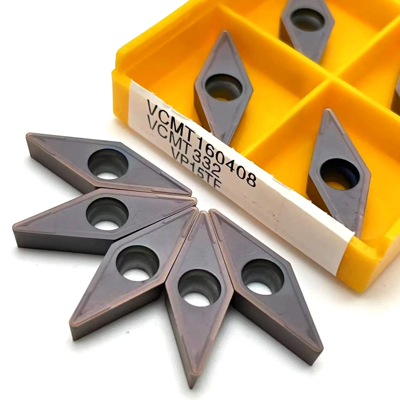 VCMT160404 VCMT160408 MA vp15tf ue6020 CNC turning tool 35 degree