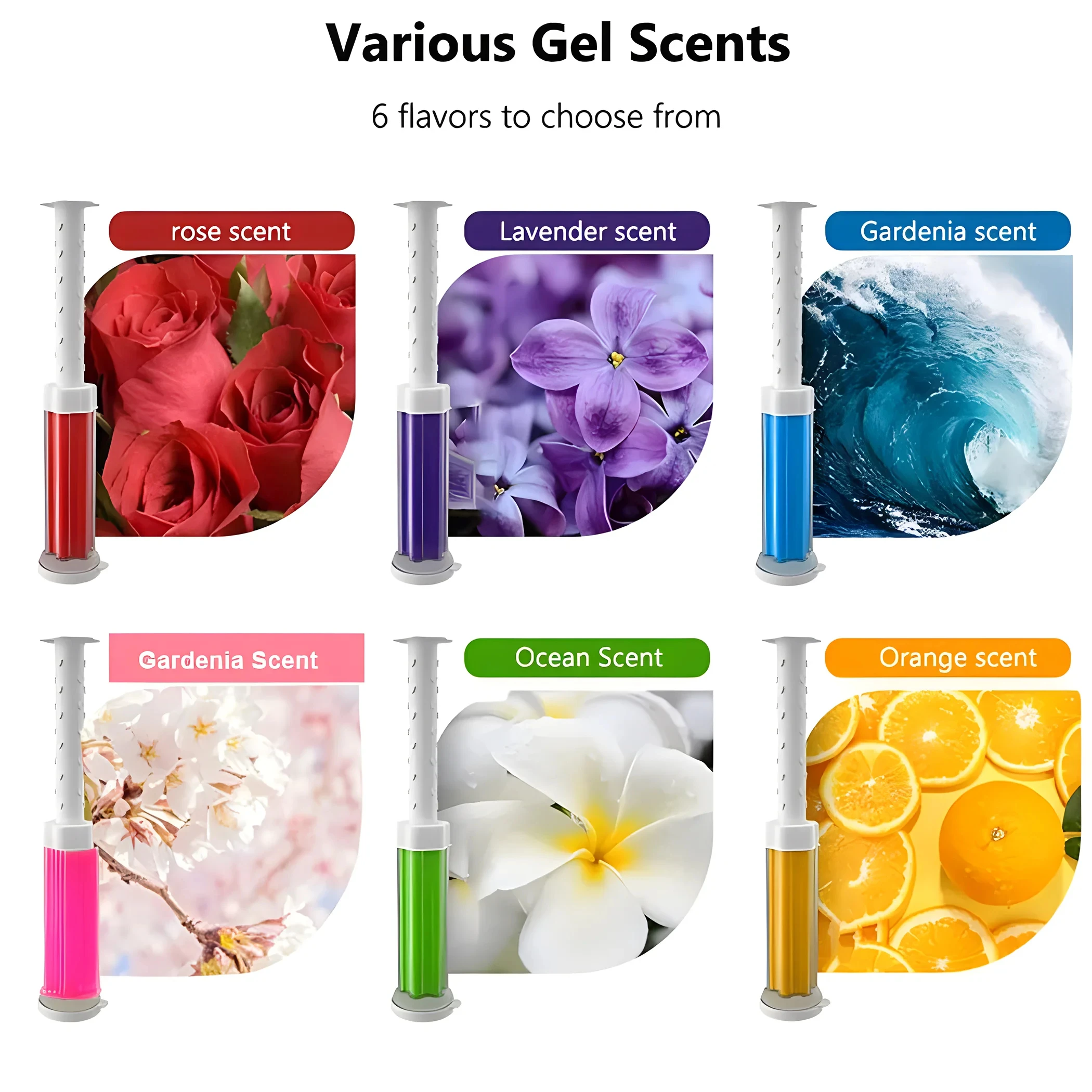 1/2Pcs Flower Toilet Cleaner Gel Syringe Aromatic Drain Toilet Cleaning Products Air Freshener Remove Odors Home Bathroom Tools