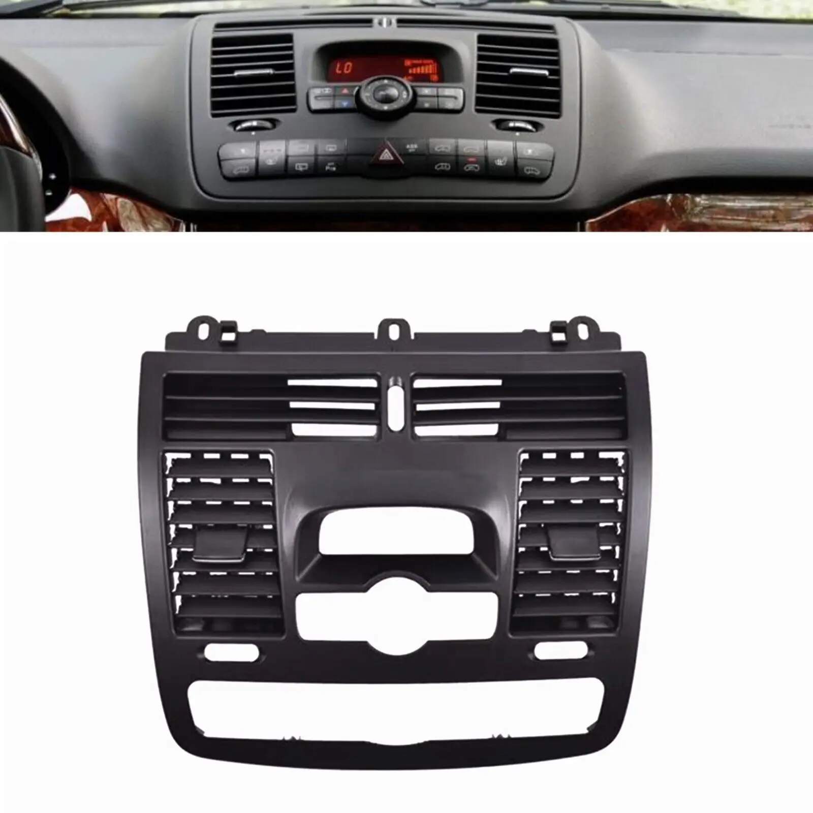 

1x Center Control A/C Air Vent Grille Outlet For Mercedes Vito W639 2010-2015 (After June 2010) #6396800107 Car Interior Part