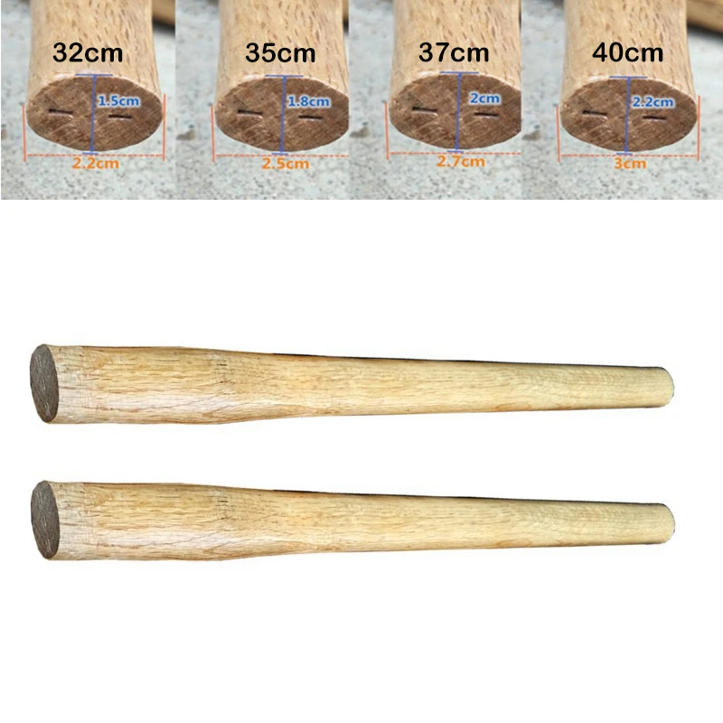 Hammer Replacement Handles 1pc Wooden 32 35 37 40cm