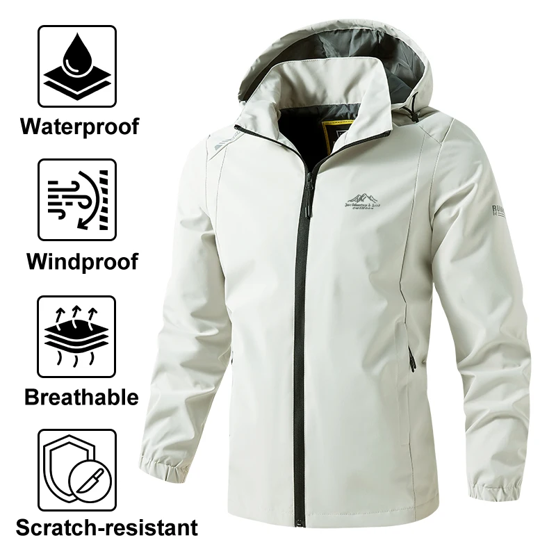 Lightweight Waterproof Rain Jacket 2