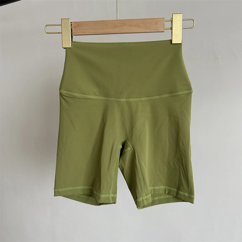 Women Cycling Shorts Yoga Sports Shorts Gym Fitness High Waist Hip-Lifting Elastic Slimming women shorts