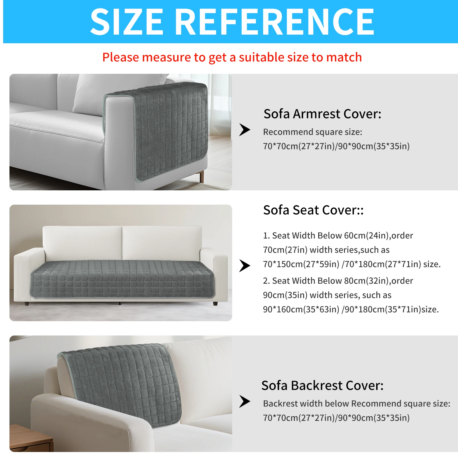 Plush Quilted Sofa Cover 4
