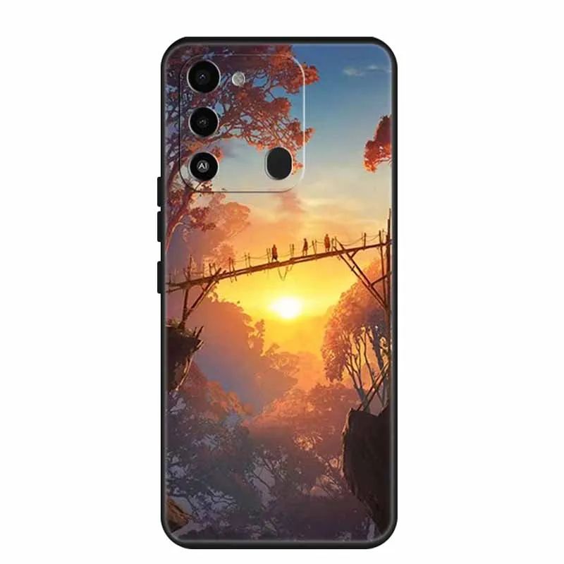 Tecno Spark Go Soft Silicone Shockproof Phone Case - Durable TPU Bumper Cover