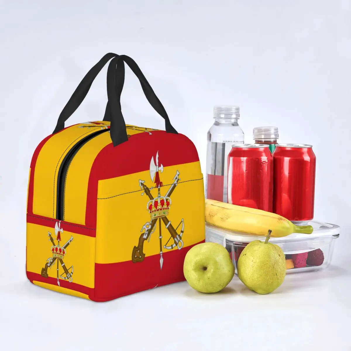 Spanish Legion Lunch Box Women Resuable Spain Army Military Cooler Thermal  Food Insulated Lunch Bag Office Work Picnic Bags