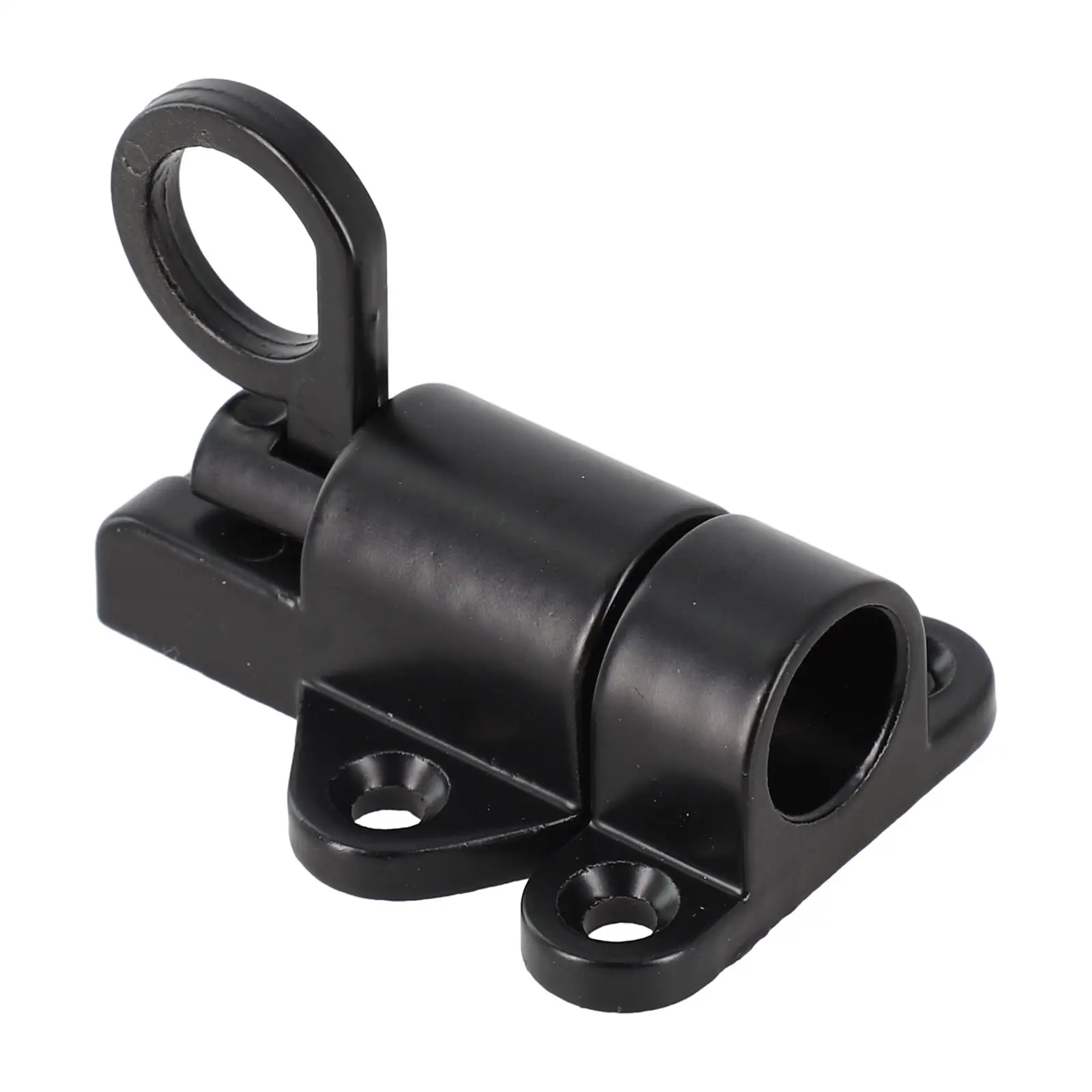 1pcs Self-Closing Spring Loaded Window Door Bolt Gate Security Pull Ring Spring Bounce Door Bolt 1pcs Self-Closing Loaded