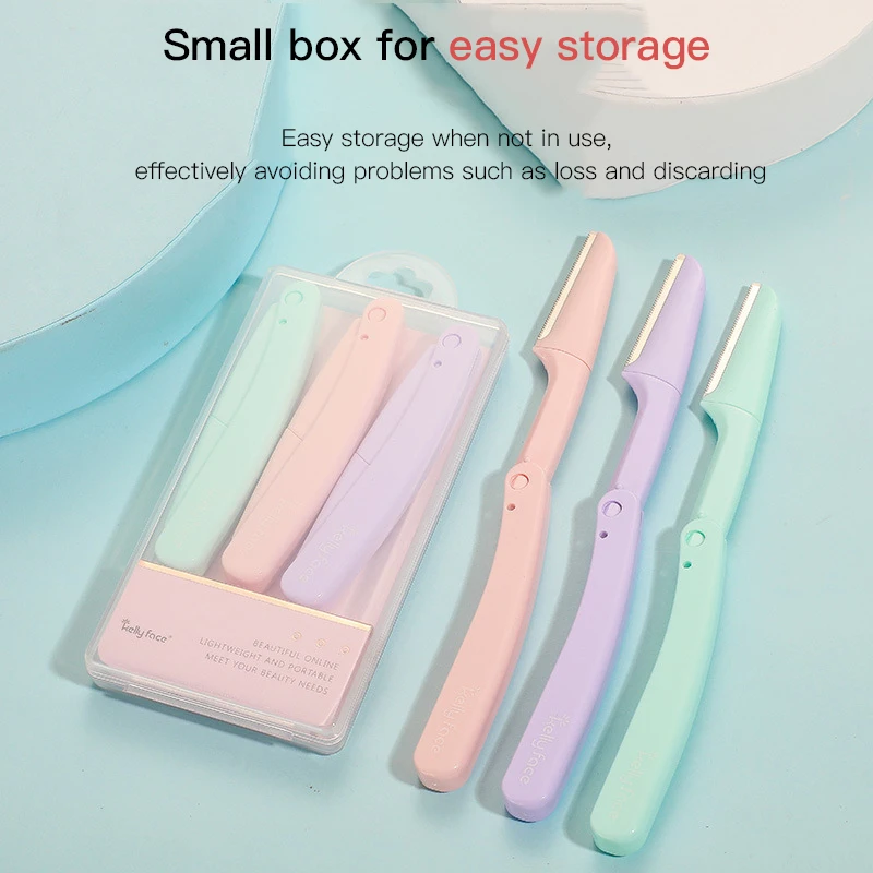 1/3/5BOXES Easy To Use Beauty Dermaplaning Tool Safe And Gentle Grooming Made Easy Women's Grooming Compact