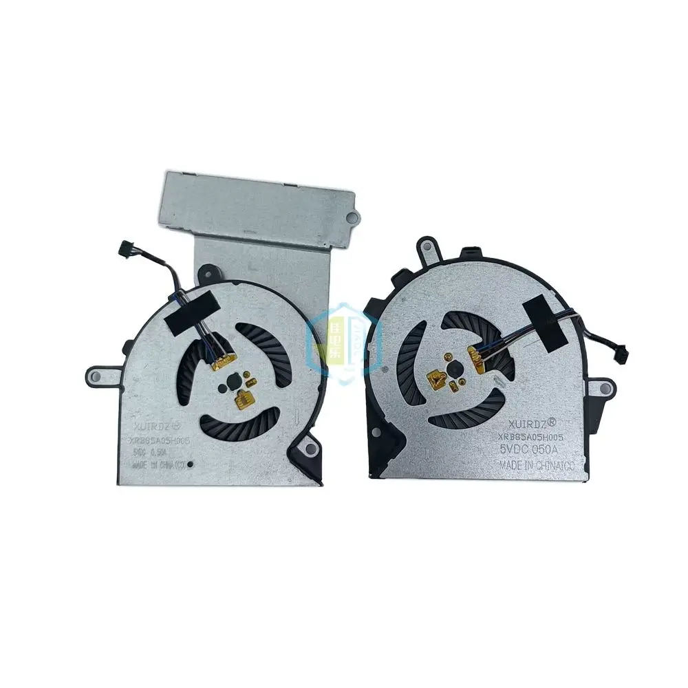 Computer Cooler Cpu Gpu Ventola Di Raffreddamento Per Hp Omen 15-Ce Tpn-Q194 15-Ce010Ca Muslimhigh Imitazione Laptop Pc Parti Ventole Nuovo