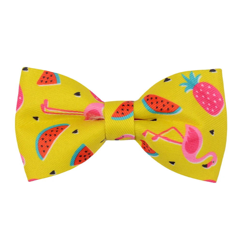 50/100pcs Summer Fruit Dog Collar Remove Dog Bowtie Collar Accessories For Dogs Pets Bow Ties Collar For Small-Large Dogs 4