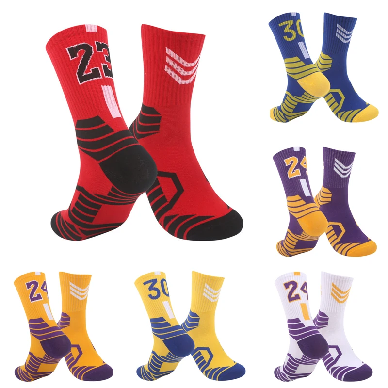 1PairMensBasketballSocksNumber23PrintedFashionSportsSocks.jpg