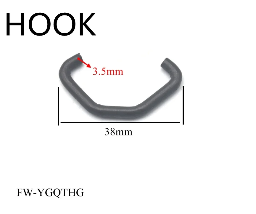 OD14mm Filo 2.8mm Molla Braccio Tergicristallo Auto - OD14mm, Filo 2.8mm, Lunghezza 78mm (Multiple Misure Disponibili) Molla Acciaio 14mm - Foto 4