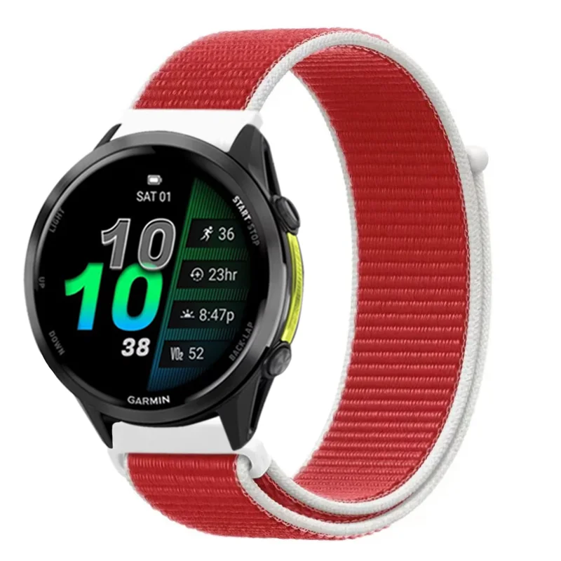 Nylon Loop Strap - 22mm/20mm Flag Style Fashion Band