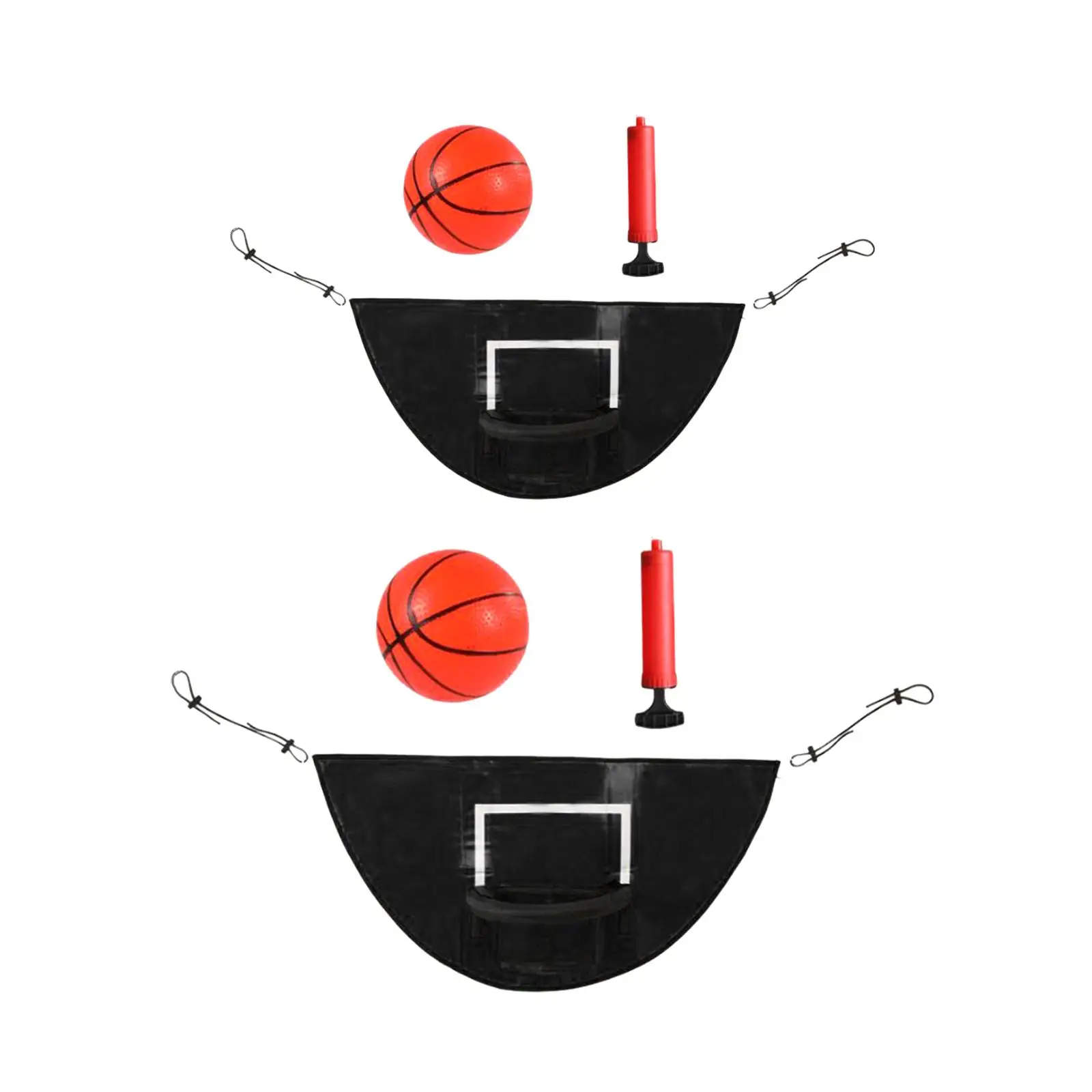 

Kids Basketball Hoop Lightweight Universal Board with Mini Basketball and Pump