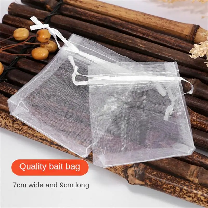 

Сумки для хранения рыболовного снаряжения закрывающий износостойкий мешок для наживки мешок для наполнителя прочный сетчатый мешок с карманами для рыбалки