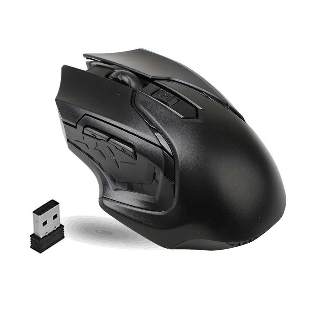 Silent Gaming Wireless Flashing Mouse (1600 DPI) PEGDO