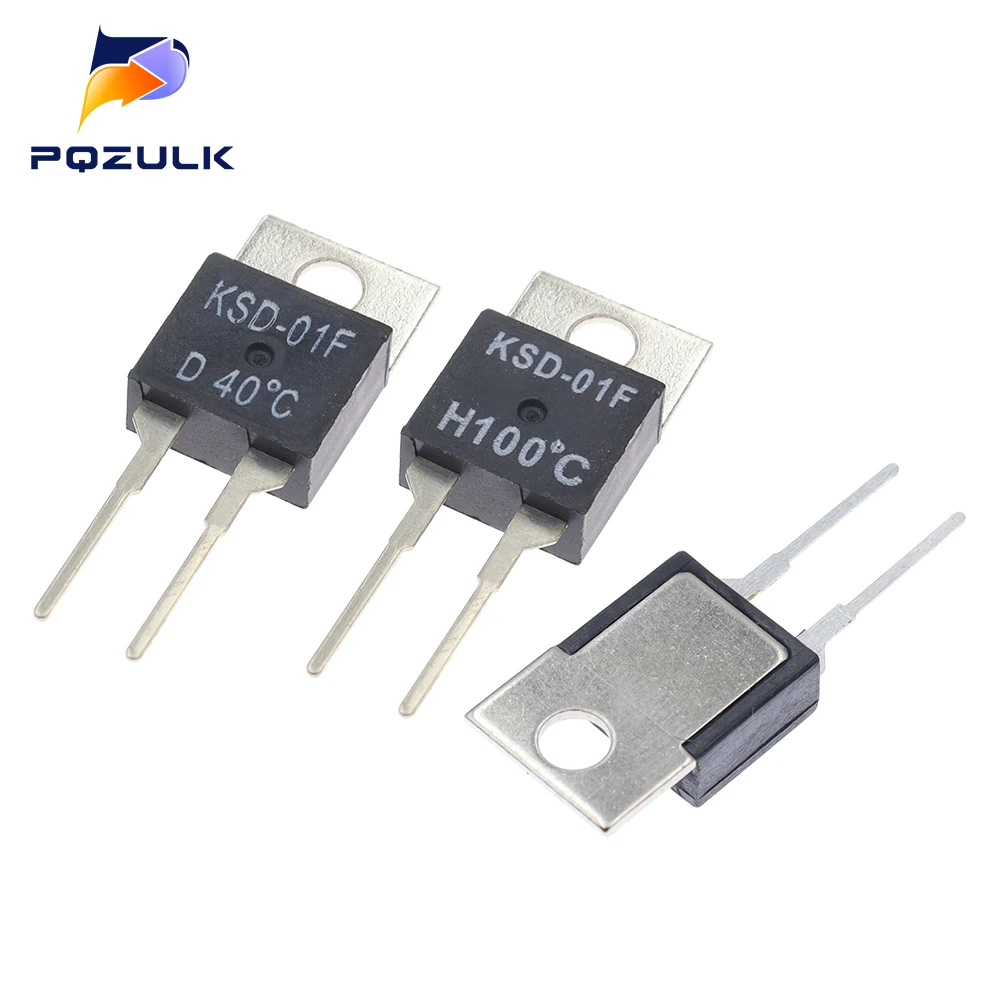 0C 5 10 15 20 25 35 DegC NC Normally Closed NO Normally Open 1.5A Thermal Switch Temperature Sensor Thermostat KSD-01F JUC-31F
