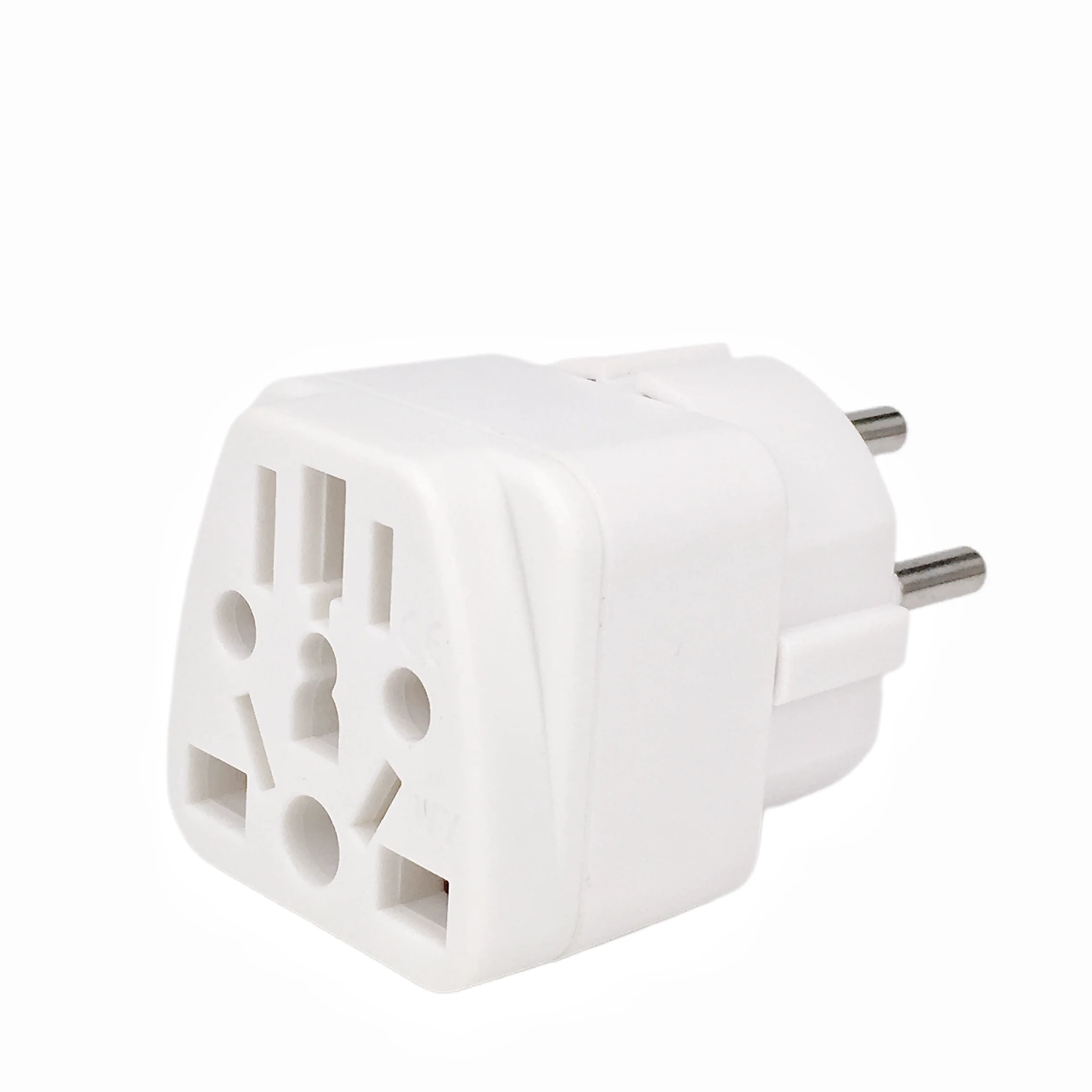 Universal Israe IL Plug Adapter 3 Pin EU Euro AU US UK To Israel Travel Adapter Electric Power Cord Charger Socket Outlet