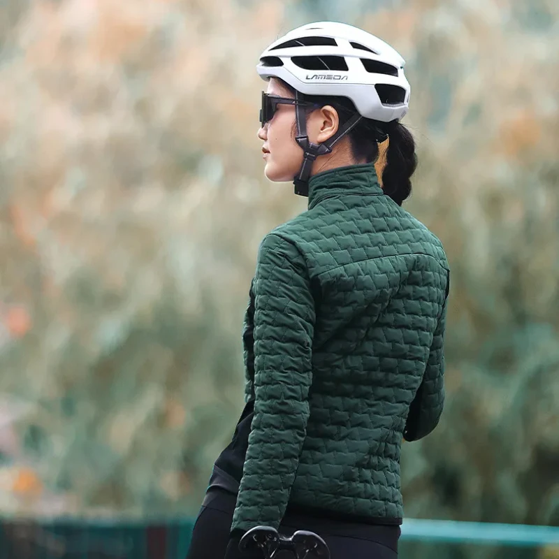Cycling Jacket LAMEDA Biker Jacket Men and Women Bike Cycling Jacket Autumn Winter Windproof Warm Cycling Men's Cotton