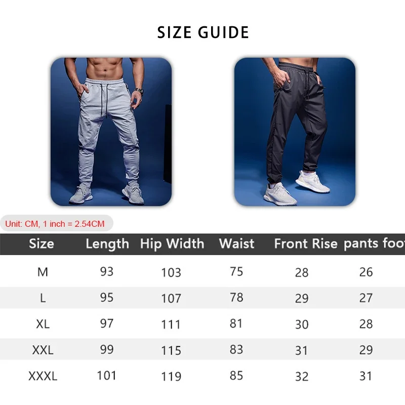 Mens Run Sports Joggers Pants Male Sportswear Bottoms Skinny Sweatpants Trousers Gym Fitness Bodybuilding Track Pant