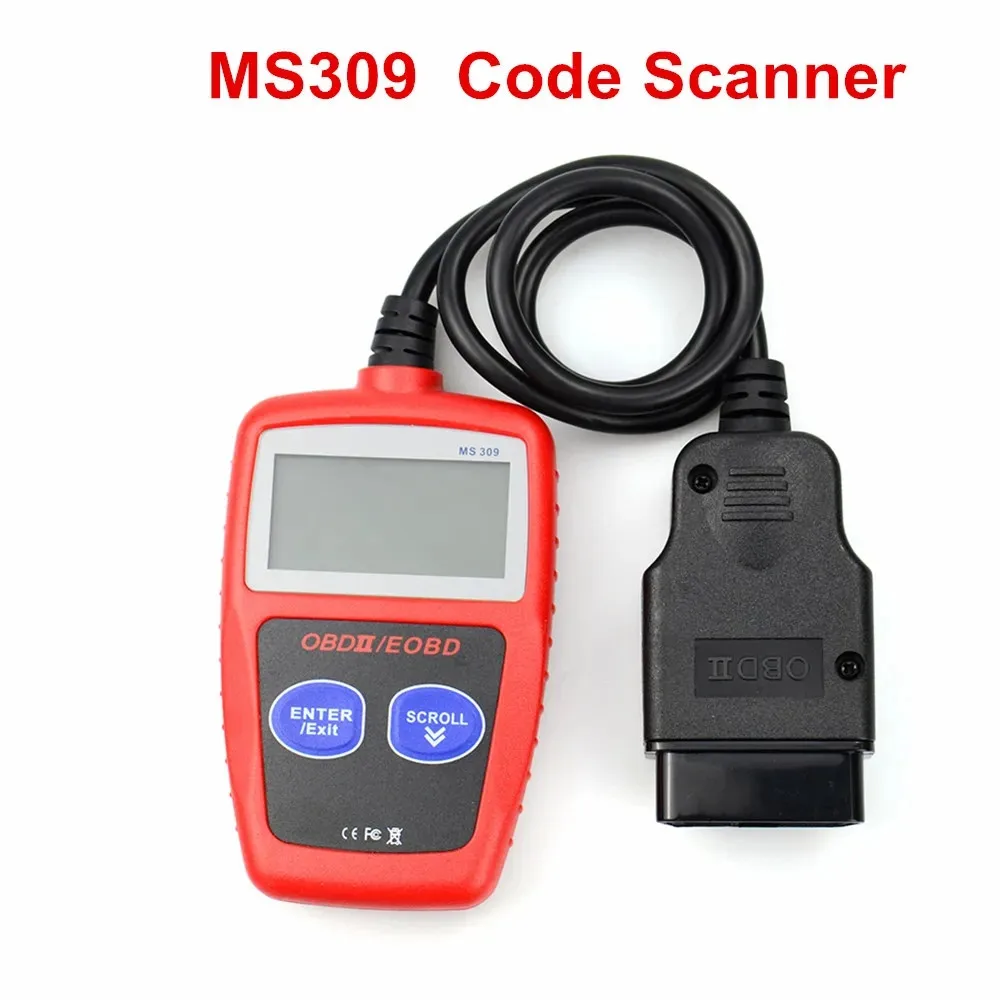 OBD2 MaxiScan CAN  ڵ , EOBD II  , MS309 KW806 ڵ ĳ, PK OM121 AD310 MS300