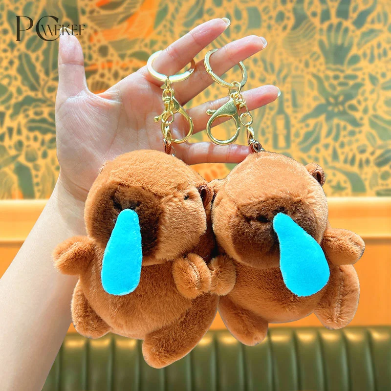 

Capybara Plush Keychain Simulation Capibara Anime Fluffty Toys Doll Stuffed Toys