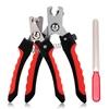 Pet Nail Clippers Large Dog Nail Clippers Nail Clippers Multifunctional Teddy Cat Scissors Two-piece Set Dog Nail Clippers 2