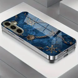 Premium Electroplated Glass TPU Drop - Resistant Phone Case - Galaxy S26 (YS)
