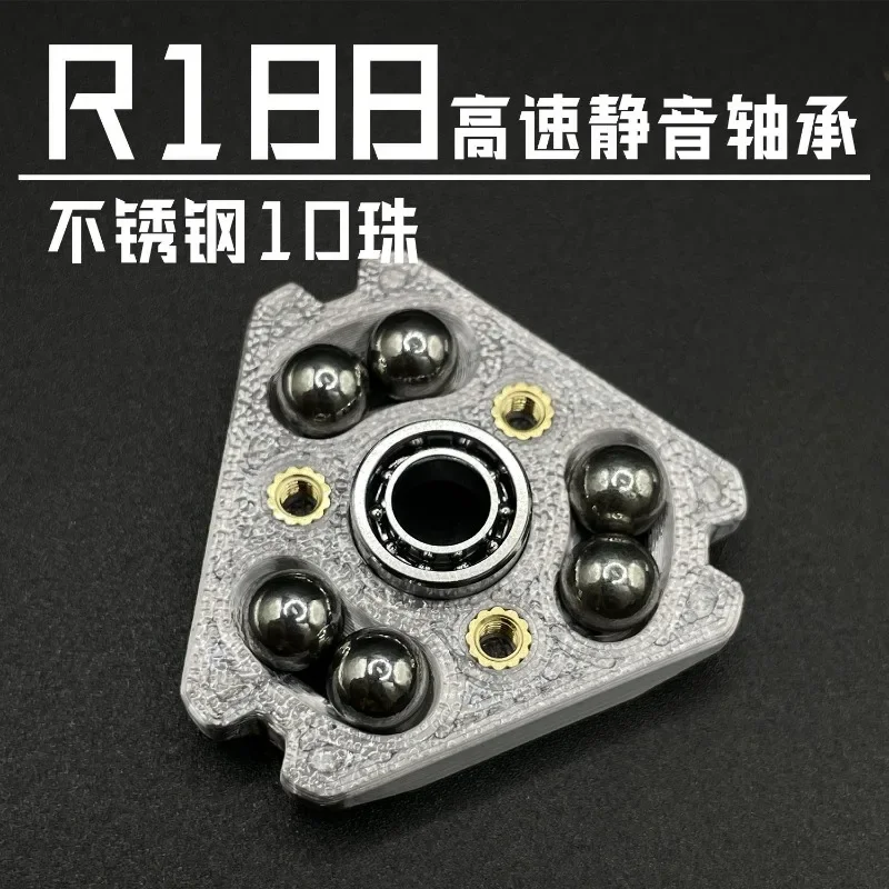 Stress Relief Toy Fidget EDC Rotor Fidget Spinner Depression Black Technology Trendy Toy Advanced 3D Printing Holiday Gift