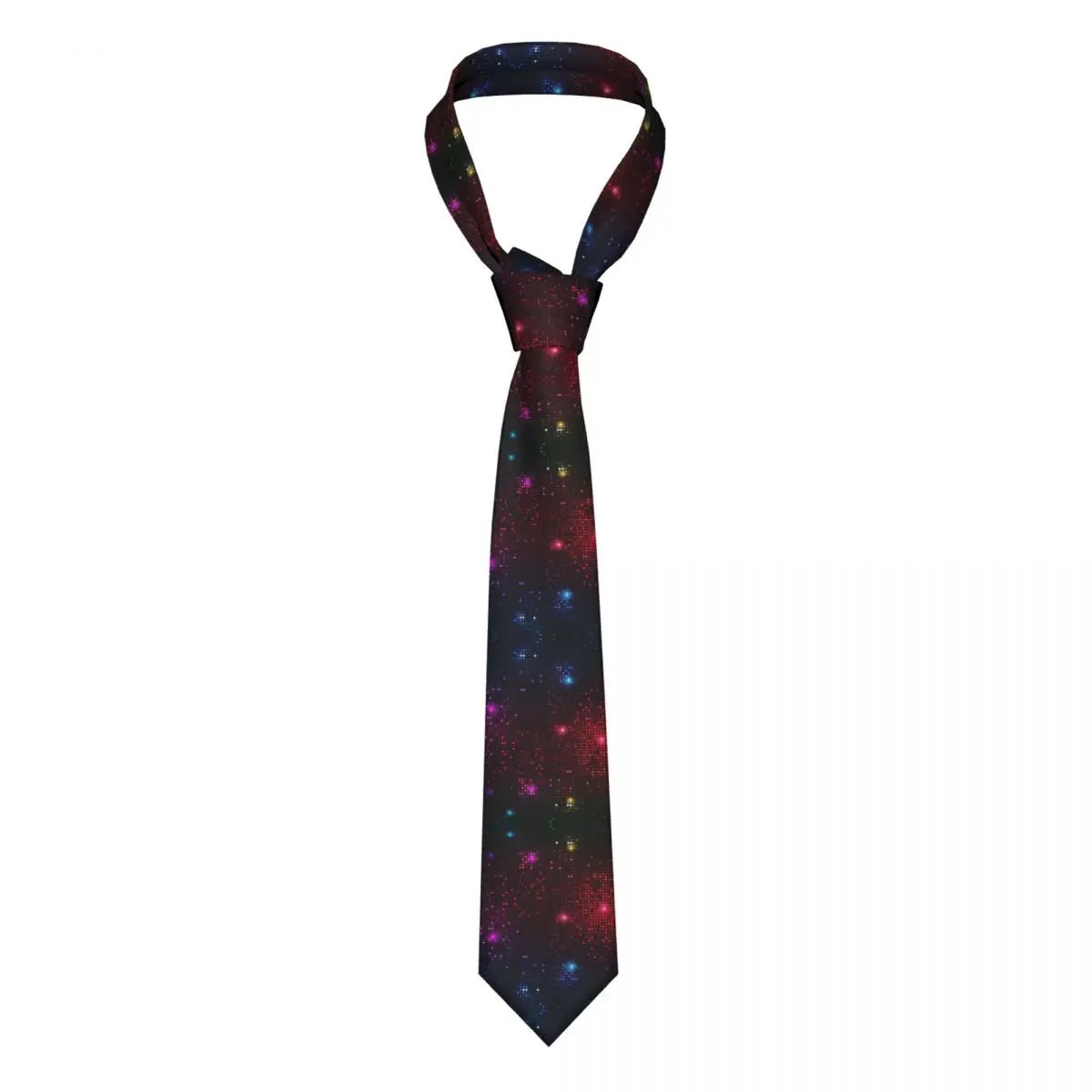 

Abstract Disco Lights Tie For Men Women Necktie Tie Clothing Accessories