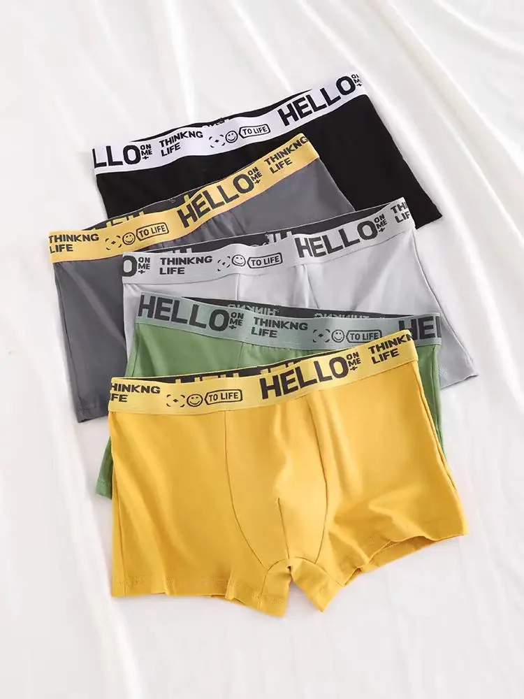 Men's Boxer Briefs Underwear Polyester Fabric Summer