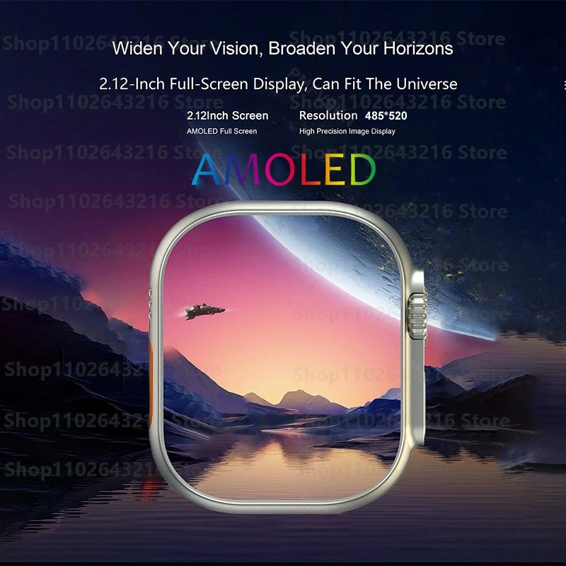 2024 Ʈ ġ 9   , ECG NFC  , Ƹ ũ,  ,  450Mah, , 49mm, 2.19 ġ, ǰ