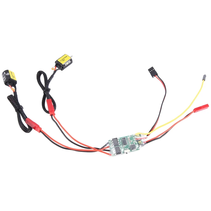 

1 шт., двухсторонний щетчатый регулятор скорости Esc 2S-3S Lipo 5A Esc с 2 щеточными двигателями для замены модели Rc