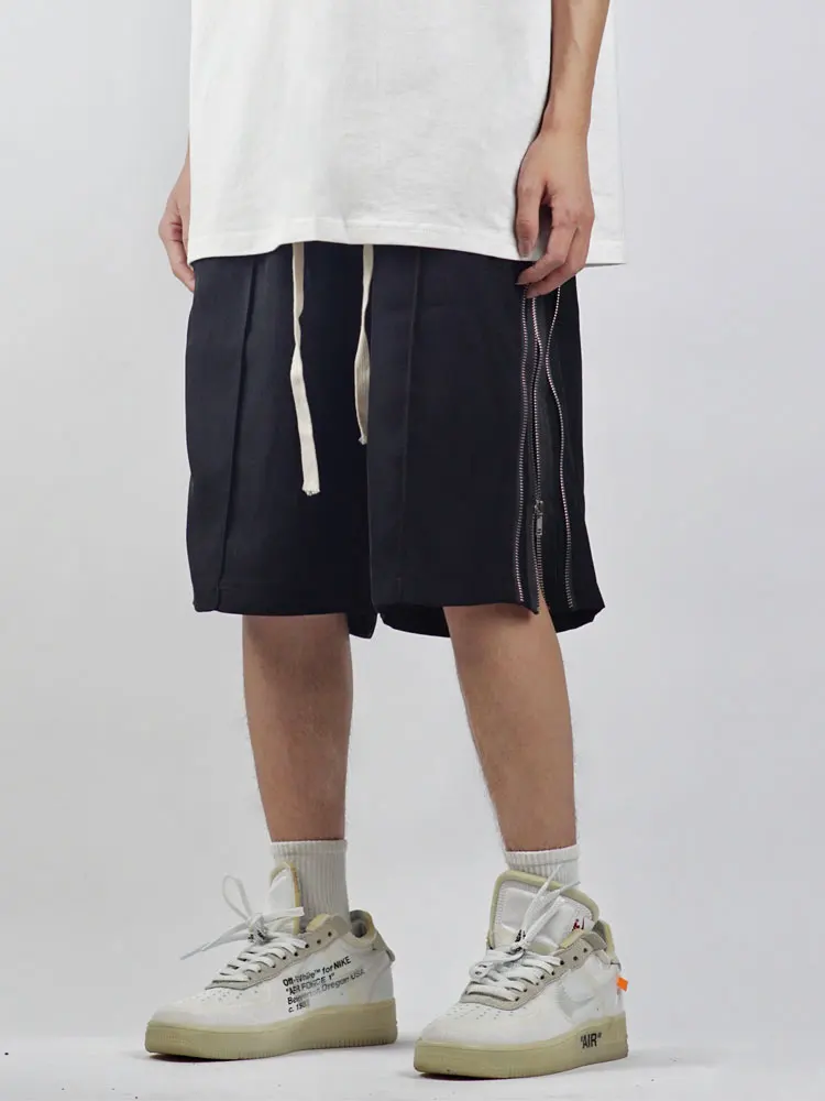 Hip Hop Sweat Shorts Streetwear Men 
