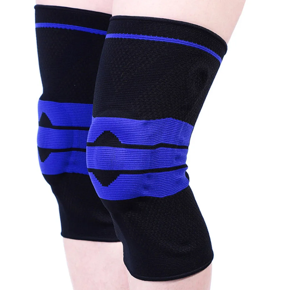 1pcs Full Knee Brace Strap Patella Medial Support Strong Meniscus Compression Protection Sport Pads Running Basket Health Care