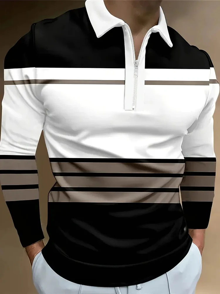 Men's Gradient Quick Dry Polo Shirt