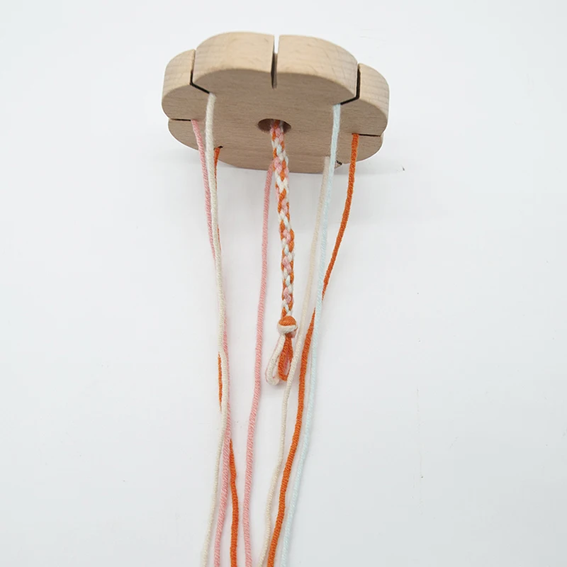 Knitting Bracelets Artifact Disk Knitting Tools Rope Knitting Tool Manual Diy Material Tools Rope Knitting Accessories 2024 New