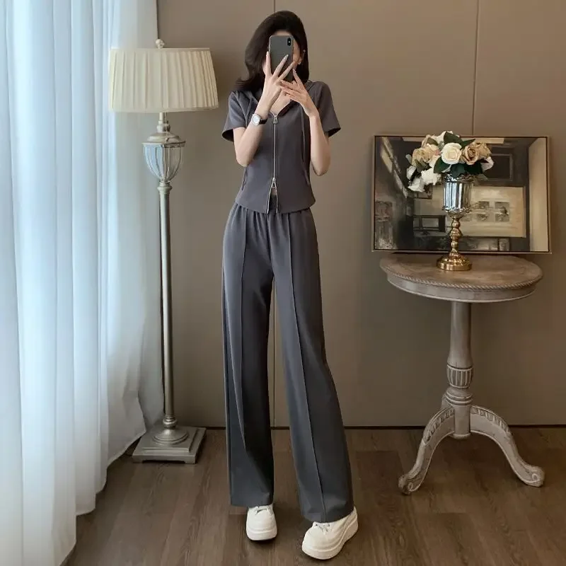 مجموعة ملابس رياضية كاجوال للسيدات صيف جديد موضة ا...