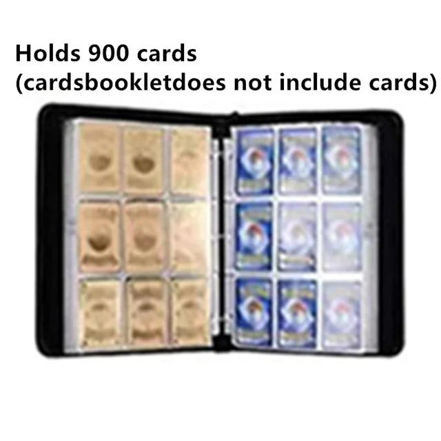 400pcs/900pcs Lilo&Stitch Card Album Book Folder 4/9 Card Slots Collections Zipper Double Pocket Zipper Card Binder Holder 3