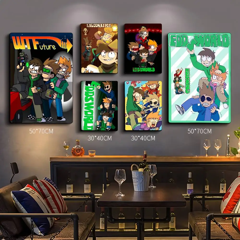 Eddsworld DIY Sticky Self-adhesive Art Poster Whitepaper Prints Posters ...